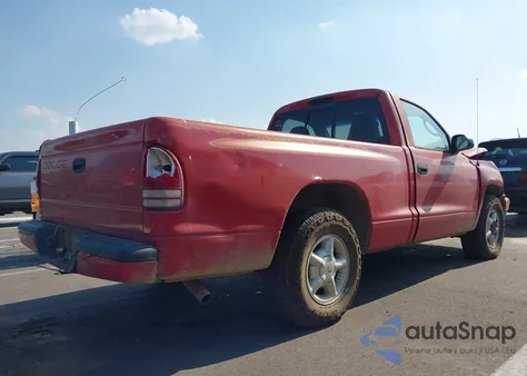 2000 Dodge Dakota Sport из США, поврежденный, VIN 1B7FL26P8YS606387